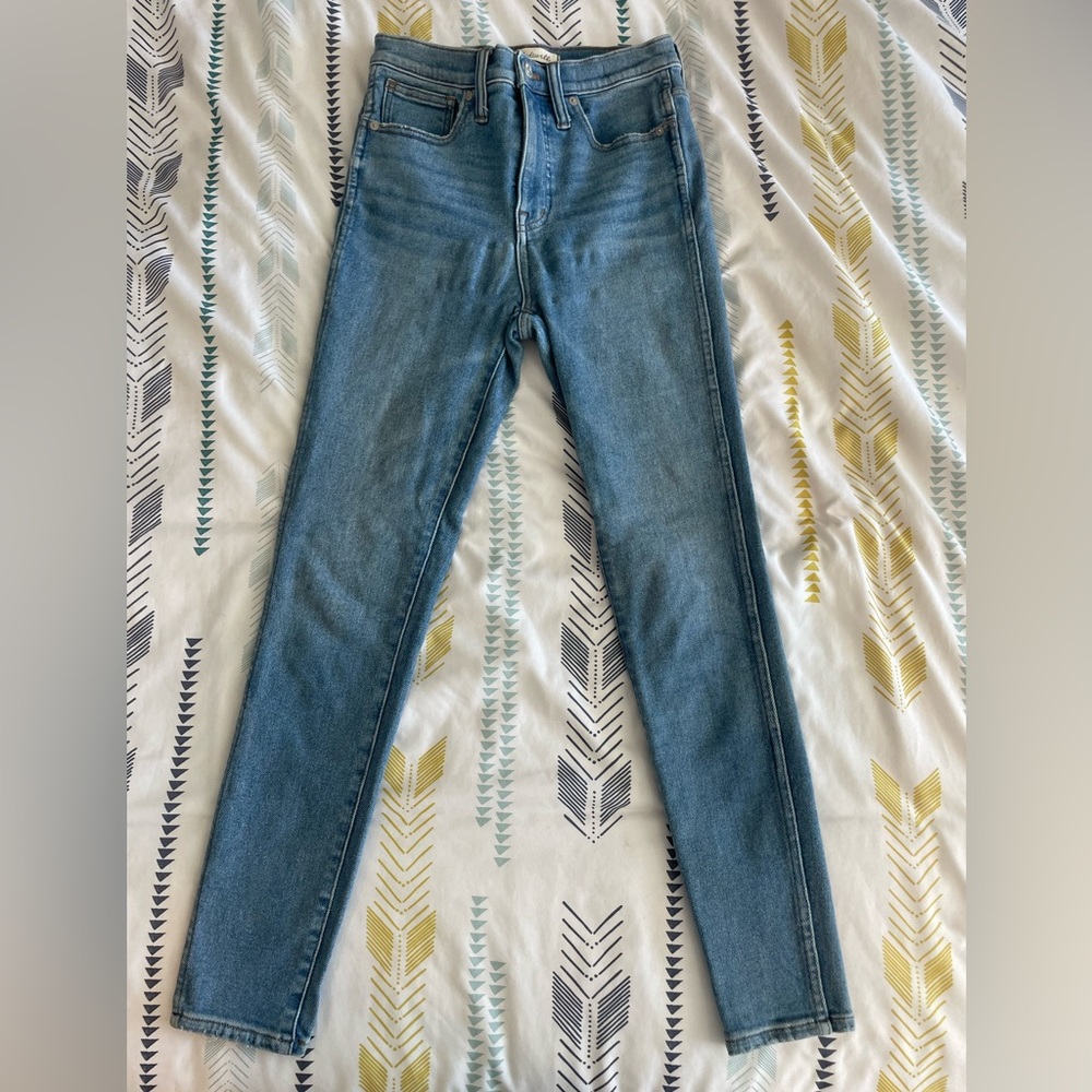 Madewell high rise skinny jeans